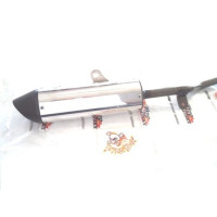 Ponteira silencioso YAMAHA DT 125 R / DTR 1993-2003 oval - FIREBOX