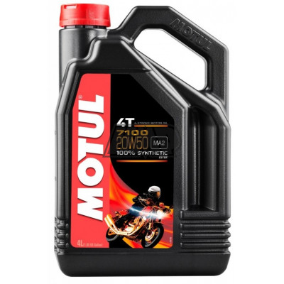 Óleo 7100 4T 20W50 100% sintético 4L - MOTUL