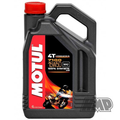 Óleo 7100 4T 15W50 100% sintético 4L - MOTUL