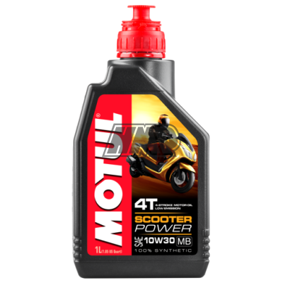 Óleo SCOOTER POWER 4T 10W30 MB 100% sintético 1L - MOTUL