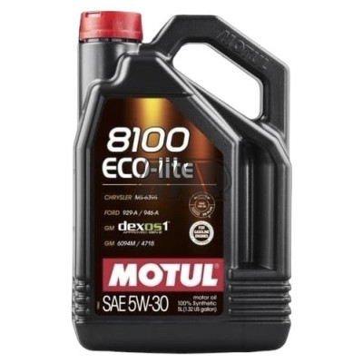 Óleo 8100 5W30 ECO-LITE 5L - MOTUL