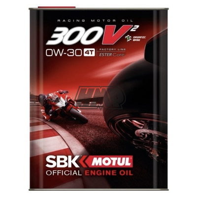 Óleo 300V2 4T 0W-30 FACTORY LINE SBK 2L - MOTUL