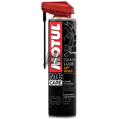 Spray C3 lubrificação corrente / CROSS / OFF ROAD / CHAIN LUBE 400ML - MOTUL