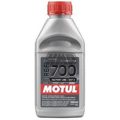 Óleo DOT 4 RBF 700 RACING BRAKE FLUID 0.5L - MOTUL