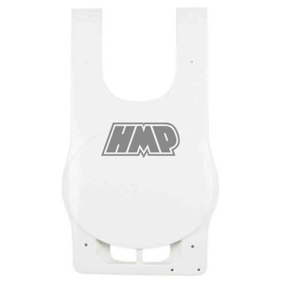 Porta números vintage universal CASAL / ZUNDAPP / SACHS / MINARELLI / SIMONINI / APRILIA 50 RC / MX / TGM / ANCILLOTTI / FANTIC / RIEJU MR / BETA / branco - UFO