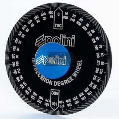 Disco / Prato graduado para ajustar grau da ignição / rotores / cilindros - POLINI