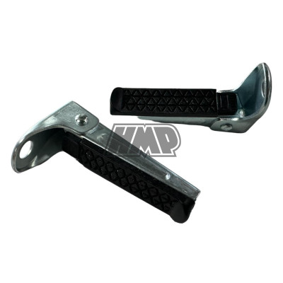 Pousa-pés 2º passageiro sem reflector MOTORIZADA (par) furo 12 MM