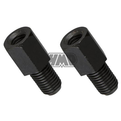 Adaptador de espelho retrovisor M10 / M8 - preto