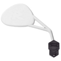 Espelho retrovisor rebativel universal branco HOMOLOGADO direito