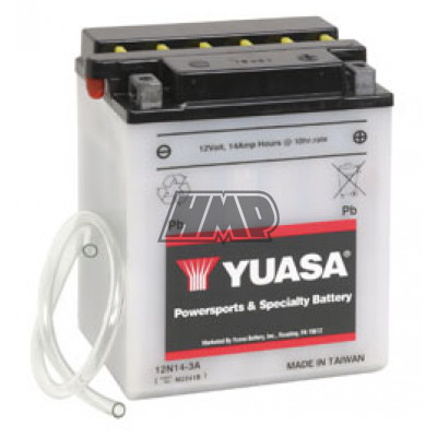 Bateria 12N14-3A CP com elect - YUASA