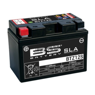 Bateria SLA BTZ12S (FA) (YTZ12S) - BS