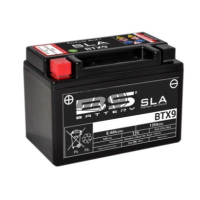 Bateria SLA BTX9 (FA) (YTX9) - BS