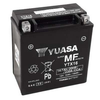 Bateria YTX16 (FA) - YUASA