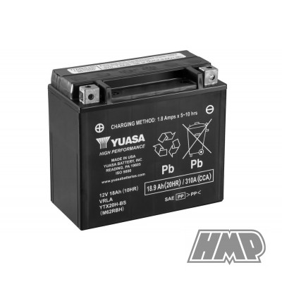 Bateria YTX20H-BS CP com elect - YUASA