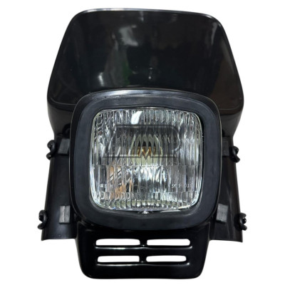 Frontal porta farol / carenagem HP1 tipo acerbis elba baja / preto - HP