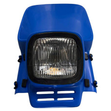 Frontal porta farol / carenagem HP1 tipo acerbis elba baja / azul - HP