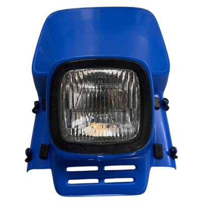 Frontal porta farol / carenagem HP1 tipo acerbis elba baja / azul - HP