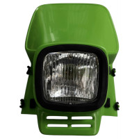 Frontal porta farol / carenagem HP1 tipo acerbis elba baja / verde - HP Frontal porta farol / carenagem HP1 tipo acerbis elba baja / verde - HP