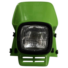 Frontal porta farol / carenagem HP1 tipo acerbis elba baja / verde - HP