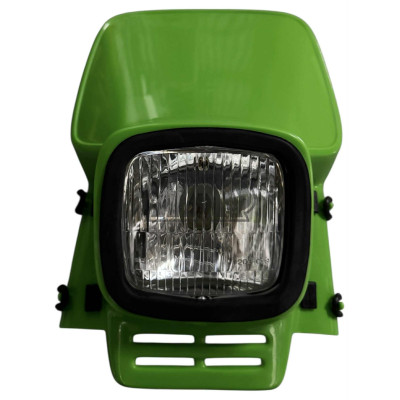 Frontal porta farol / carenagem HP1 tipo acerbis elba baja / verde - HP