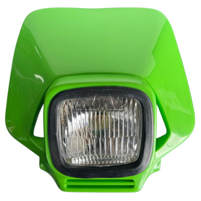 Frontal porta farol / carenagem HP2 tipo acerbis elba baja / verde - HP