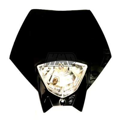 Frontal porta farol / carenagem MASTER tipo KTM / preto - HP