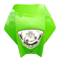 Frontal porta farol / carenagem MASTER tipo KTM / verde - HP