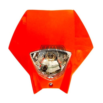 Frontal porta farol / carenagem MASTER tipo KTM / laranja - HP