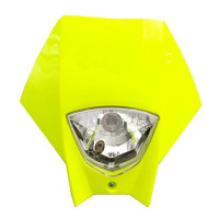 Frontal porta farol / carenagem MASTER tipo KTM / amarelo neon - HP