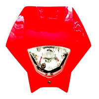 Frontal porta farol / carenagem MASTER tipo KTM / vermelho - HP