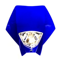 Frontal porta farol / carenagem MASTER tipo KTM / azul - HP