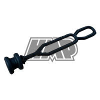 Elástico para frontal porta farol / carenagem HP2 tipo acerbis elba baja / preto - HP Elástico para frontal porta farol / carenagem HP2 tipo acerbis elba baja / preto - HP