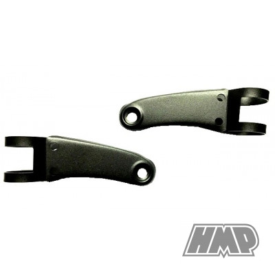 Suportes farol pretos compridos (par) FAMEL ZUNDAPP XF 17