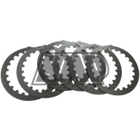 Discos embraiagem YAMAHA DT 125 R / DTR / RE / DTX / TZR / TDR / YFS 200 BLASTER / WR 200 R / pratos separadores (kit / conjunto 6 unidades)