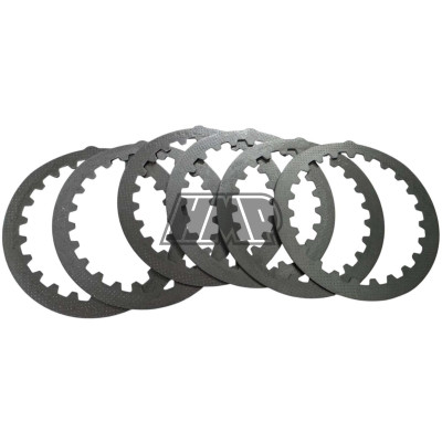 Discos embraiagem YAMAHA DT 125 R / DTR / RE / DTX / TZR / TDR / YFS 200 BLASTER / WR 200 R / pratos separadores (kit / conjunto 6 unidades)