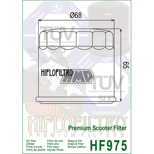Filtro Olio HiFlo HF138 Per Suzuki AN 650 Burgman 2002-2015 – Nuovo