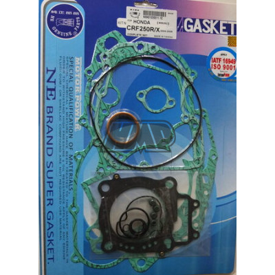 Jogo juntas motor HONDA CRF 250 R / X 2004-2008 ( 17 peças )