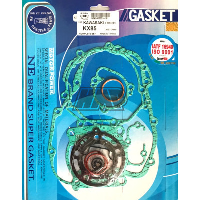 Jogo juntas motor KAWASAKI KX 85 2007-2010 ( 14 peças )