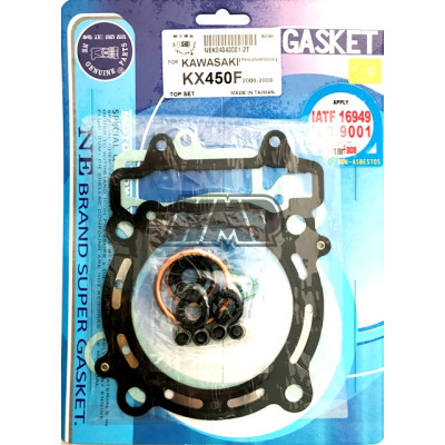 Jogo juntas cilindro KAWASAKI KX 450 F 2006-2008 ( 13 peças )