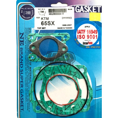 Jogo juntas cilindro KTM 65 SX 1998-2007 ( 6 peças )