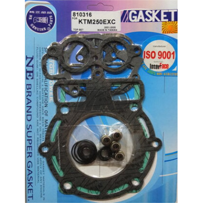 Jogo juntas cilindro KTM 250 EXC 4 tempos 2001-2005 ( 18 peças )