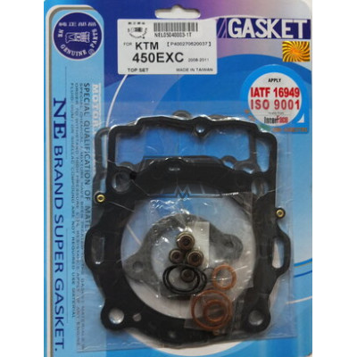 Jogo juntas cilindro KTM 450 / EXC 2008-2011 ( 15 peças )