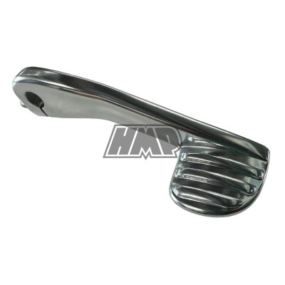 Pedal kickstarter ADLY / APRILIA 50 SR / AMICO / BENELLI / BETA / CPI / ITALJET / KEEWAY / KREIDLER / MALAGUTI / MBK / PEUGEOT SPEEDFIGHT / PGO / YAMAHA AEROX / BWS / AXIS / BREEZE / NEOS / SLIDER / ZEST / ZUMA / MINARELLI horizontal scooter - cinzento