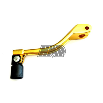 Pedal mudanças SUZUKI 50 TS RMX SMX dourado / alumínio