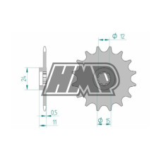 Pinhão MINARELLI P4 P6 RV4 RV6 / MACAL 415 - z11