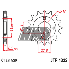 Pinhão HONDA TRX 400 EX SPORTRAX / XR 400 R / 520 - z14 - JT